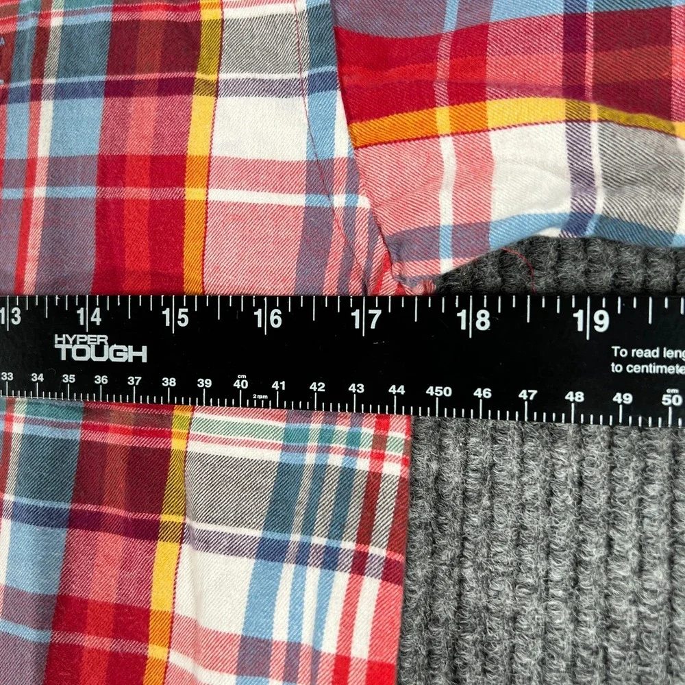 Ralph Lauren Shirt Boys Medium Red Plaid Long Sleeve Button Down School Casual